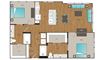 Main Street Flats 2x2 G Floor Plan Main Street Flats 2x2 G Floor Plan